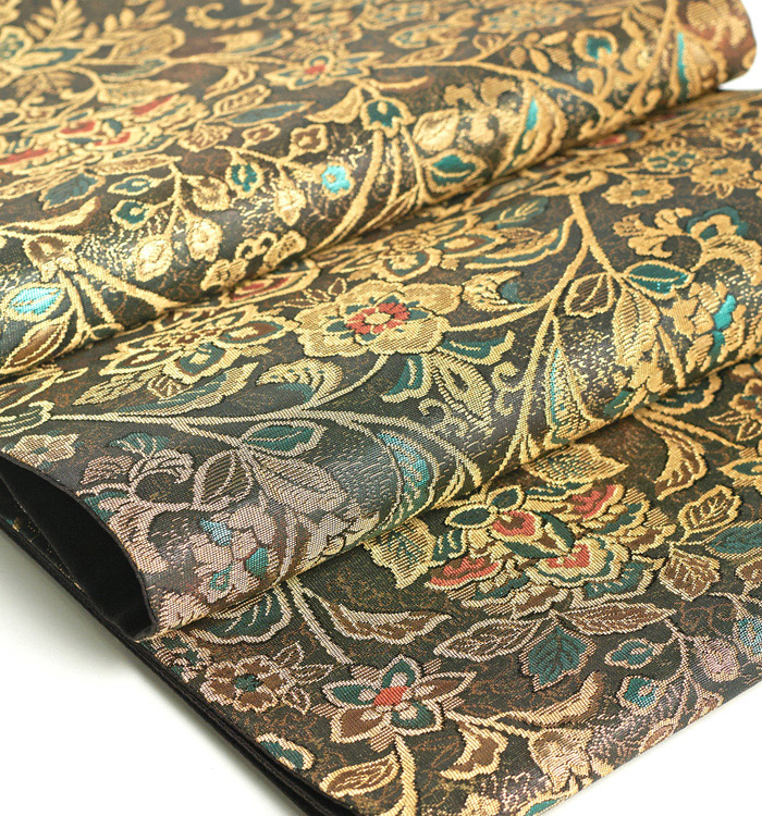 【仕立て上がり】正絹 袋帯 良品 No.5ZH-0329-00_08