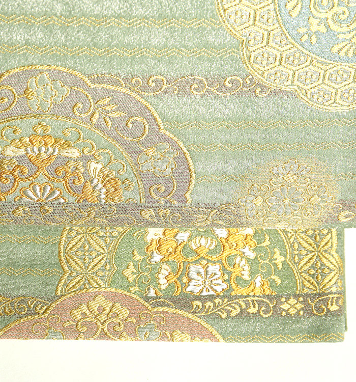 【仕立て上がり】正絹 袋帯 良品 No.5ZH-0331-00_05