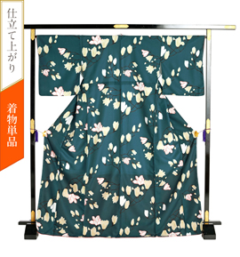 【仕立て上がり】WA・KKA 小紋 すぐに着られる洗える着物 No.5ZH-0372-02