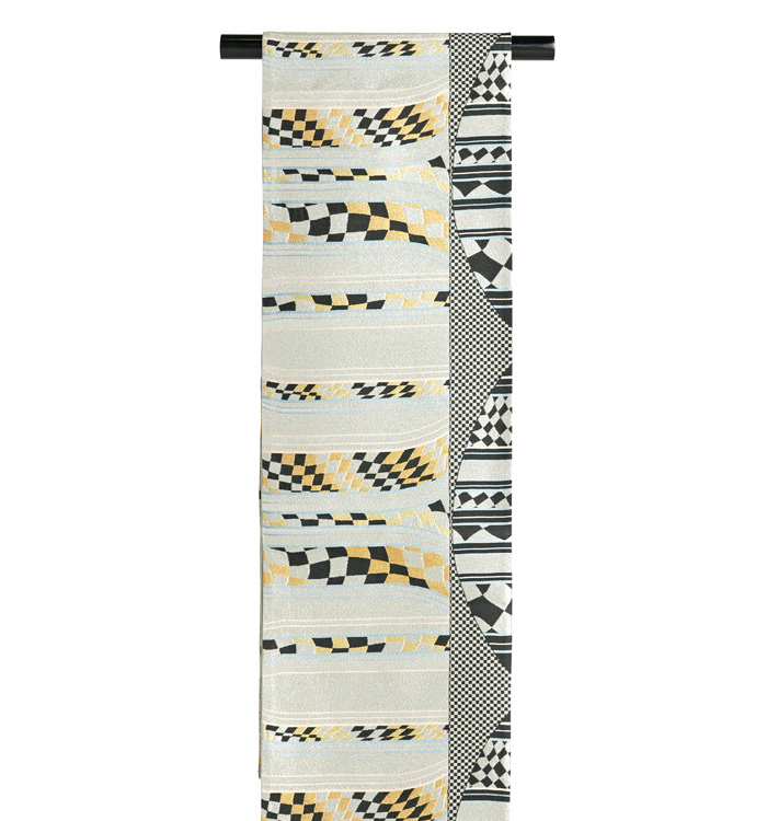 仕立て上がり】西陣織帯匠山下 正絹 袋帯 良品 No.5ZH-0530-00の通販