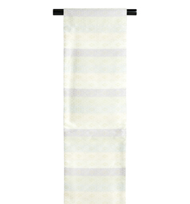 【仕立て上がり】夏物 西陣織大光 正絹 長尺袋帯 良品 No.5ZH-0580-00