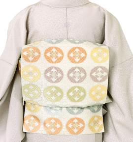 【仕立て上がり】正絹 袋帯 良品 No.5ZH-0599-00