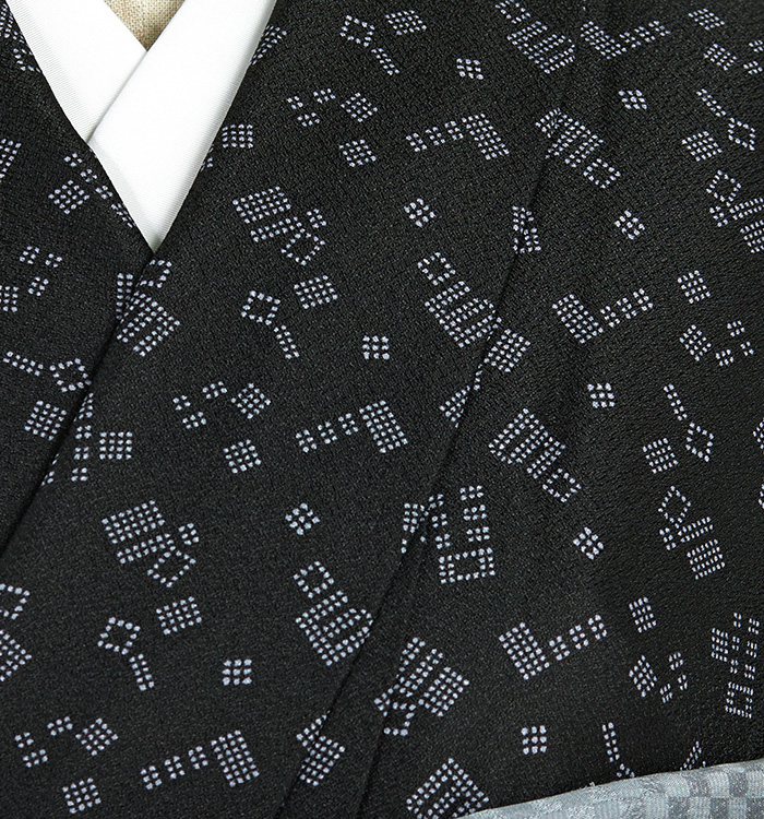 【仕立て上がり】小紋 すぐに着られる洗える着物 Lサイズ No.5ZH-0632-03_03