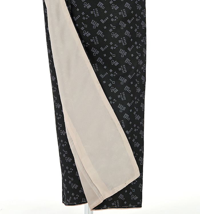 【仕立て上がり】小紋 すぐに着られる洗える着物 Lサイズ No.5ZH-0632-03_04