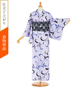 仕立て上がり】夏小紋 すぐに着られる洗える着物 Mサイズ No.5YI