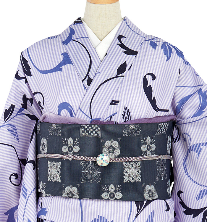【和物語 洗える着物 小紋】 洗える着物 袷せ 小紋 袷 レディース 仕立て上がり Mサイズ L