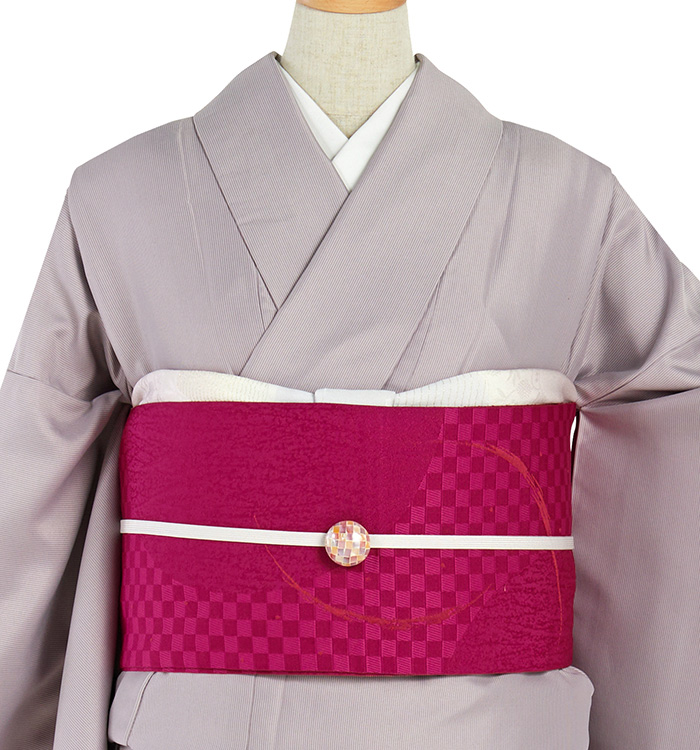 仕立て上がり】江戸小紋 すぐに着られる洗える着物 Mサイズ No.5ZH