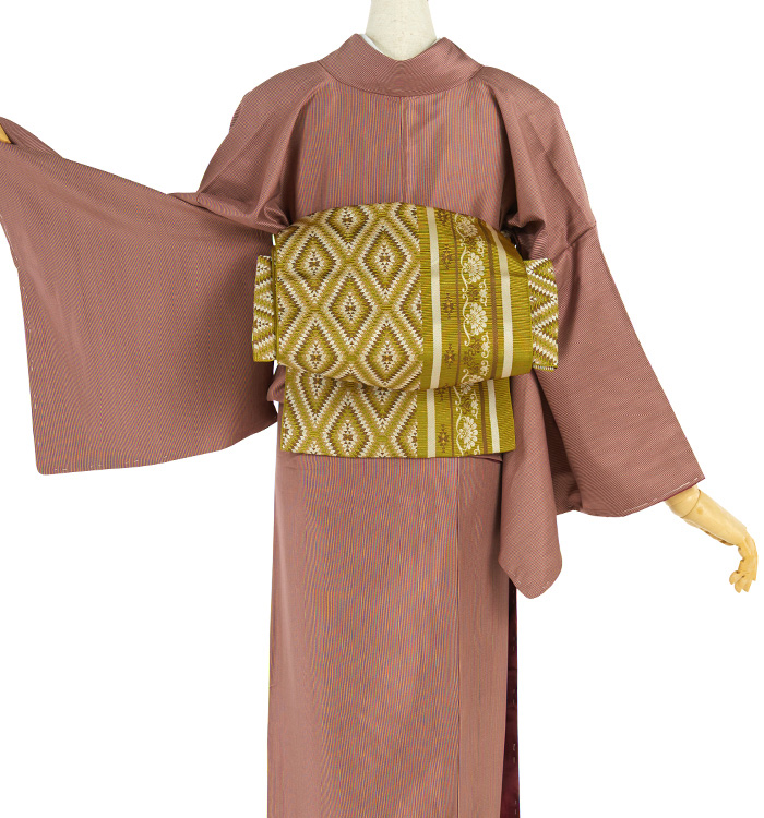 高級洗える着物　江戸小紋 仕立て上がり】江戸小紋 すぐに着られる洗える着物 Mサイズ No.5ZH