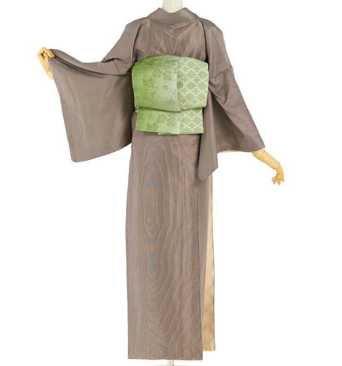 仕立て上がり】江戸小紋 すぐに着られる洗える着物 Mサイズ No.5ZH