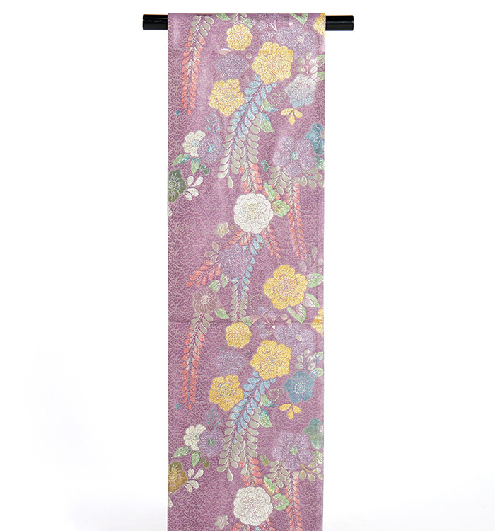 仕立て上がり】正絹 振袖用袋帯 中古品 No.5ZH-0892-00の通販｜きもの