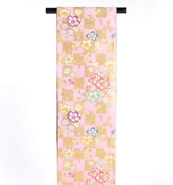 【仕立て上がり】正絹 袋帯 中古品 No.5ZH-0930-00_01