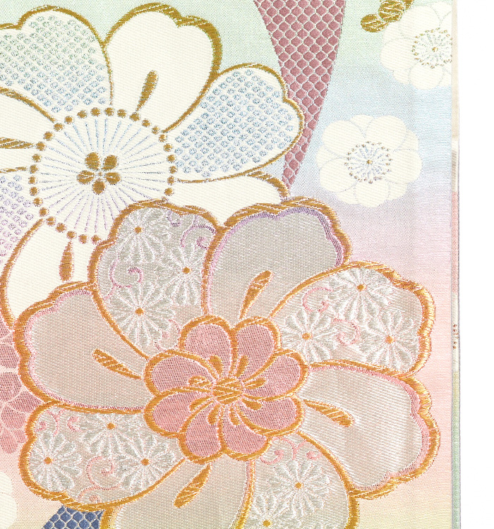 仕立て上がり】正絹 袋帯 中古品 No.5ZH-0939-00の通販｜きもの365