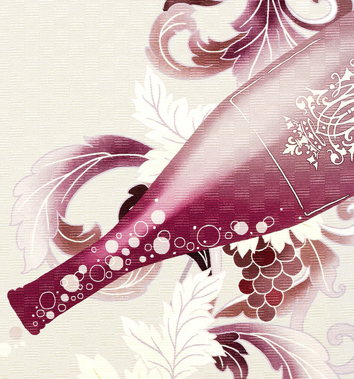 仕立て上がり】うれしづくし 正絹 京袋帯 シャトールヴァン No.5ZH