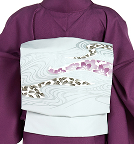 九寸名古屋帯 No.5ZH-1174-00-R