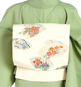 九寸名古屋帯 No.5ZH-1180-00-R