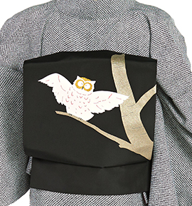 九寸名古屋帯 No.5ZH-1189-00-R