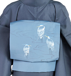 九寸名古屋帯 No.5ZH-1190-00-R