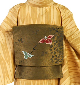 八寸名古屋帯 No.5ZH-1192-00-R