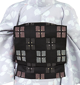 八寸名古屋帯 No.5ZH-1197-00-R