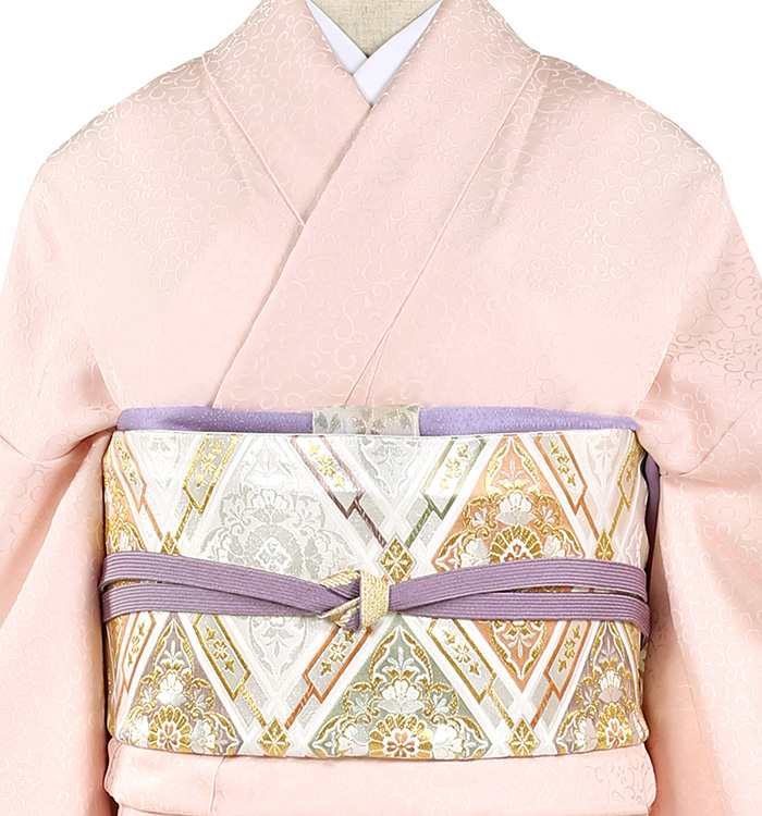 高 品質ファッション - 袋帯 唐織 上品加工 正絹 AO-2702
