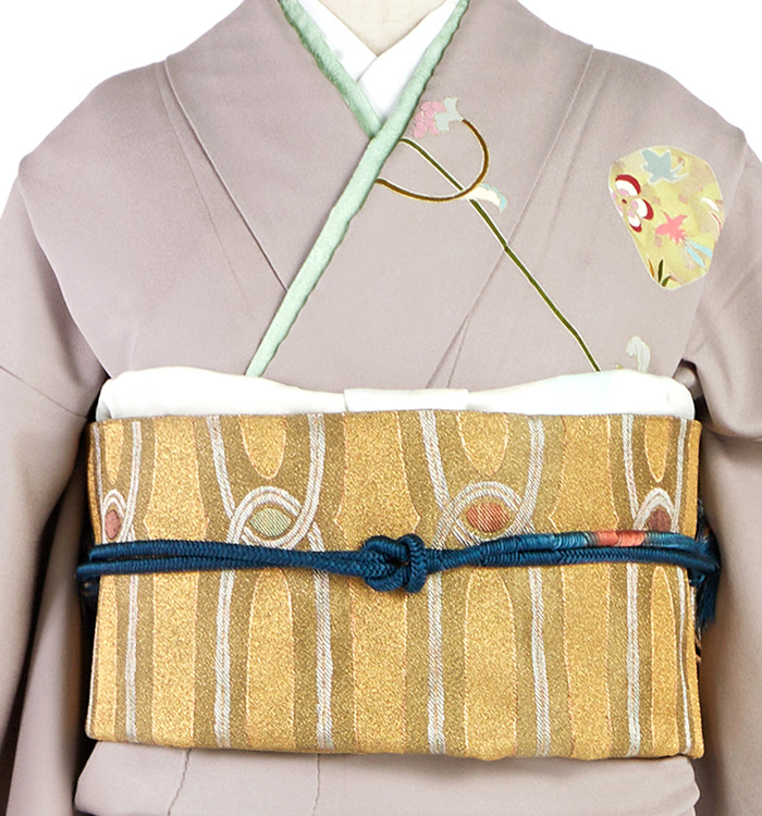 仕立て上がり】正絹 袋帯 中古品 No.5ZH-1491-00の通販｜きもの365