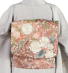 未仕立て】西陣織 正絹 振袖用袋帯 No.5ZH-1307-00の通販