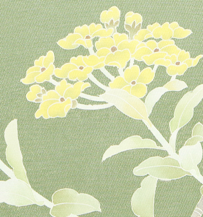 仕立て上がり】手描き友禅作家 正絹 袋帯 中古品 No.5ZH-1567-00の通販