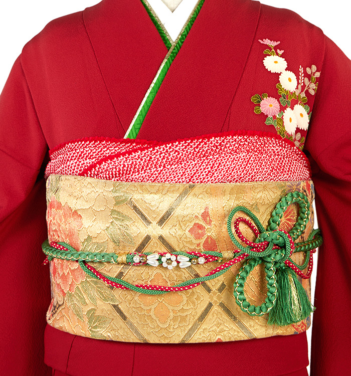 仕立て上がり】正絹 振袖用袋帯 中古品 No.5ZH-1591-00の通販｜きもの