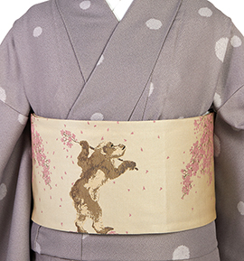 半巾帯 メタリック No.5ZH-1635-10の通販｜きもの365