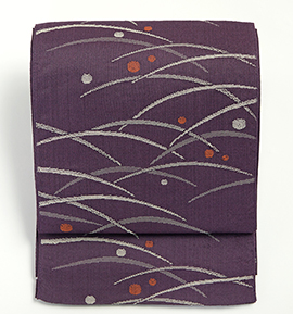 桐生織 八寸名古屋帯 紬 No.5ZH-1613-00の通販｜きもの365