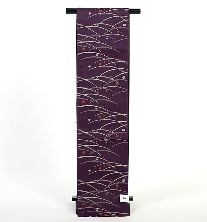 桐生織 八寸名古屋帯 紬 No.5ZH-1613-00の通販｜きもの365