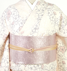 半巾帯 メタリック No.5ZH-1635-20の通販｜きもの365