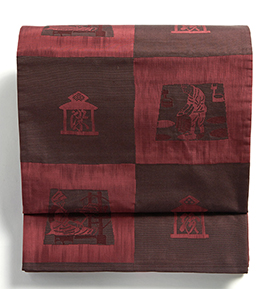 仕立て上がり】正絹 袋帯 中古品 No.5ZH-1653-00の通販｜きもの365