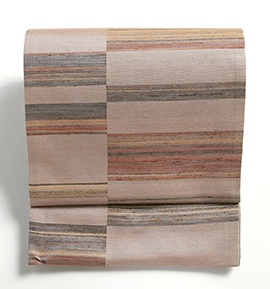 【仕立て上がり】正絹 袋帯 中古品 No.5ZH-1640-00