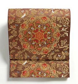 仕立て上がり】正絹 長尺袋帯 中古品 No.5ZH-1674-00の通販｜きもの365