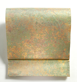 【仕立て上がり】正絹 袋帯 中古品 No.5ZH-1649-00