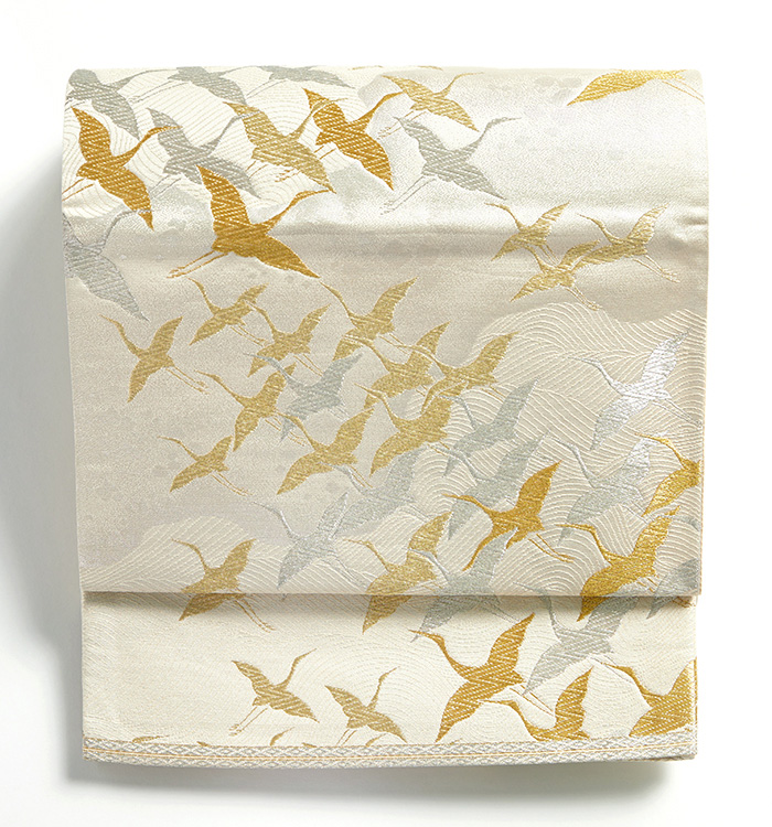 仕立て上がり】正絹 袋帯 中古品 No.5ZH-1652-00の通販｜きもの365