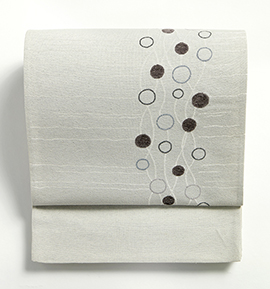 【仕立て上がり】正絹 袋帯 中古品 No.5ZH-1660-00