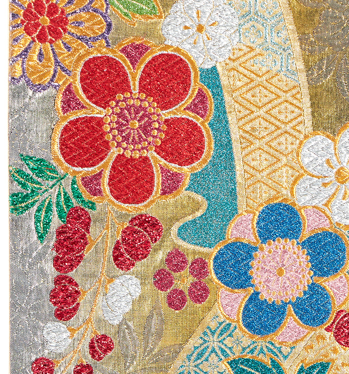 [お客]老舗 万勝織物謹製 準礼装用逸品袋帯(中古品) 老舗 万勝織物謹製 準礼装用逸品袋帯(中古品) 万勝の着物・