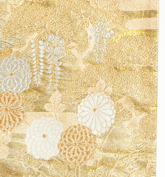 仕立て上がり】正絹 袋帯 中古品 No.5ZH-1677-00の通販｜きもの365