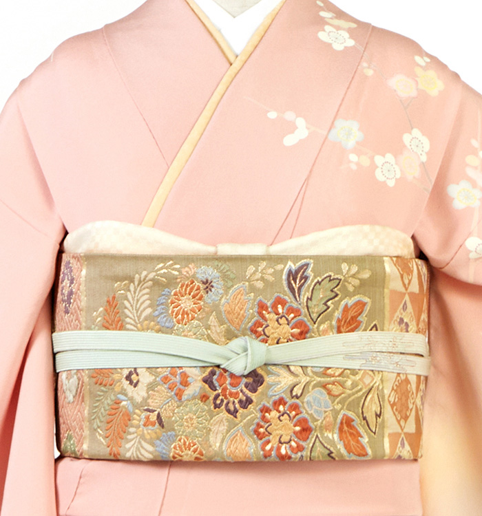 仕立て上がり】正絹 袋帯 中古品 No.5ZH-1687-00の通販｜きもの365