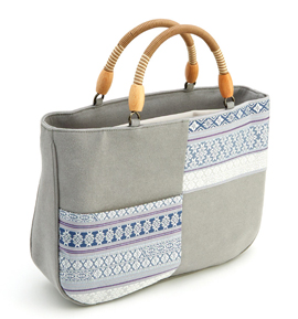 本場筑前博多織 利休バッグ 正絹 No.5ZI-0087-00の通販｜きもの365