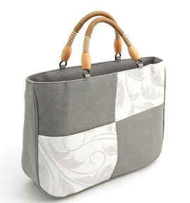 本場筑前博多織 利休バッグ 正絹 No.5ZI-0087-00の通販｜きもの365