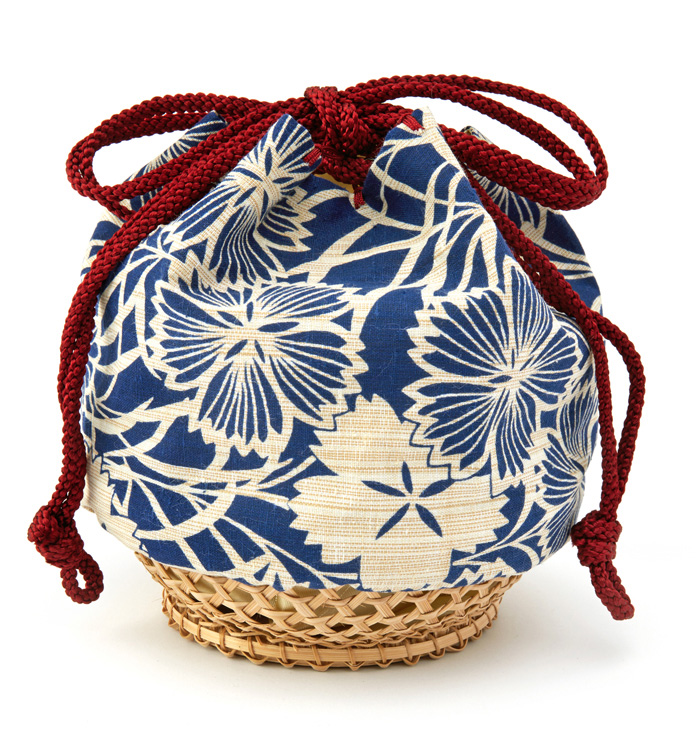 三勝染浴衣地 巾着 No.5ZI-0177-00