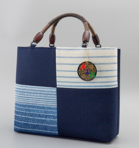 本場筑前博多織 利休バッグ 正絹 No.5ZI-0087-00の通販｜きもの365