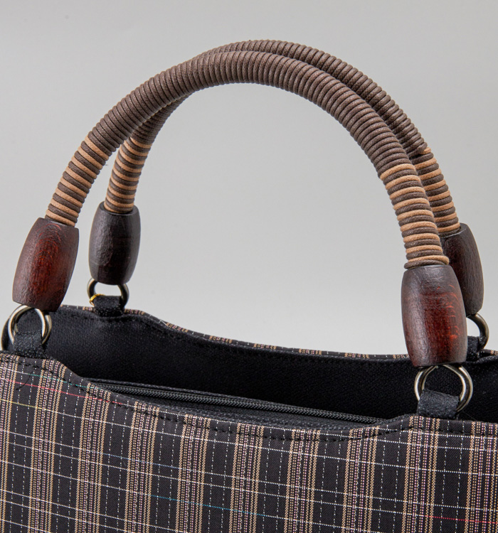 華三彩 大島紬バッグ No.5ZI-0232-00の通販｜きもの365