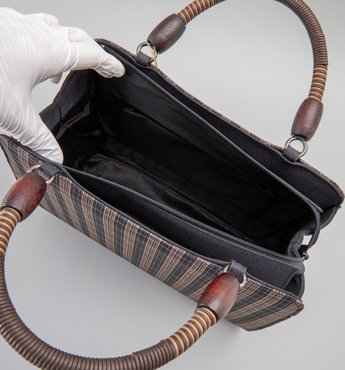 華三彩 大島紬バッグ No.5ZI-0232-00の通販｜きもの365