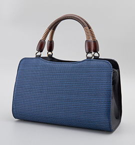 華三彩 大島紬バッグ No.5ZI-0235-00