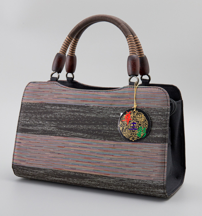 華三彩 大島紬バッグ No.5ZI-0236-00の通販｜きもの365