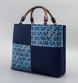 本場筑前博多織 利休バッグ 正絹 No.5ZI-0087-00の通販｜きもの365